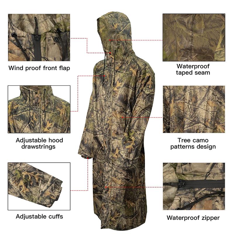 Płaszcz przeciwdeszczowy kamuf – Fishing Rain Suit recenzja i cena