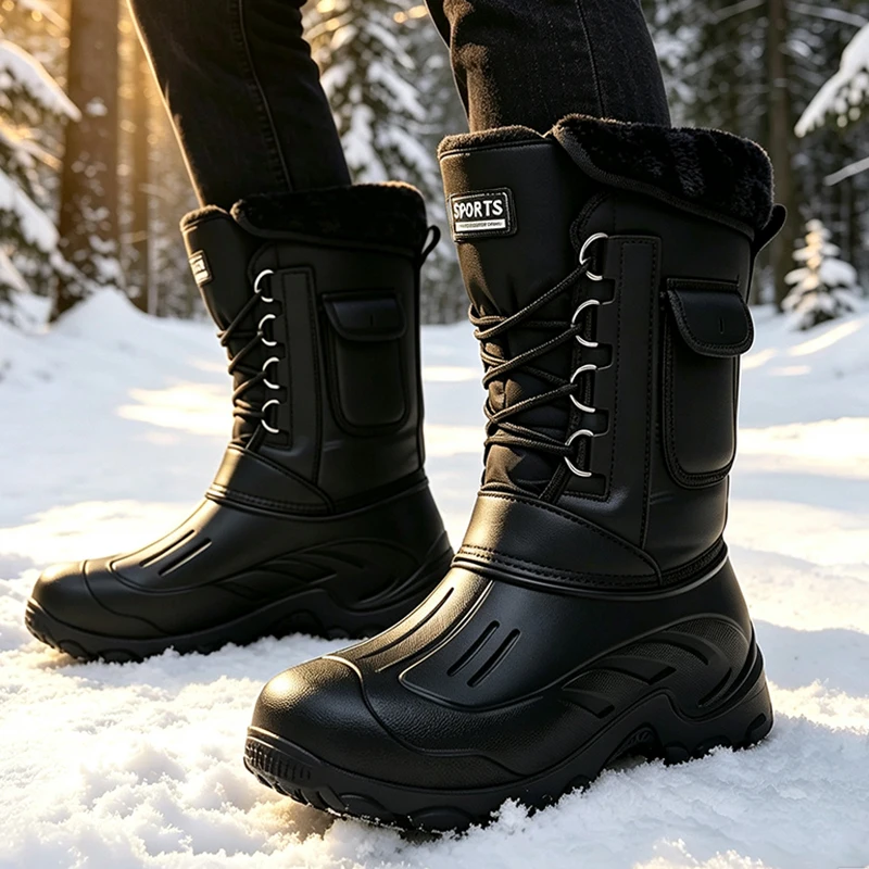 Męskie zimowe buty śniegowce b – Fishing Boots recenzja i cena