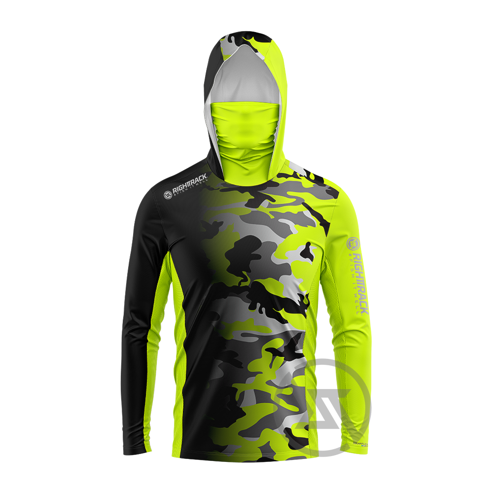 Męska maska ​​UV z kapturem i  – Fishing Shirt Uv Protection recenzja i cena