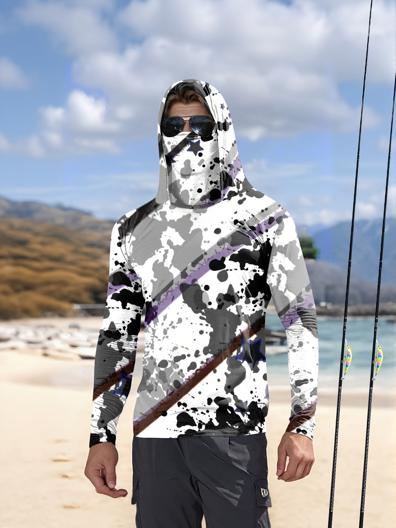Męska koszulka wędkarska z kap – Fishing Shirt Uv Protection recenzja i cena